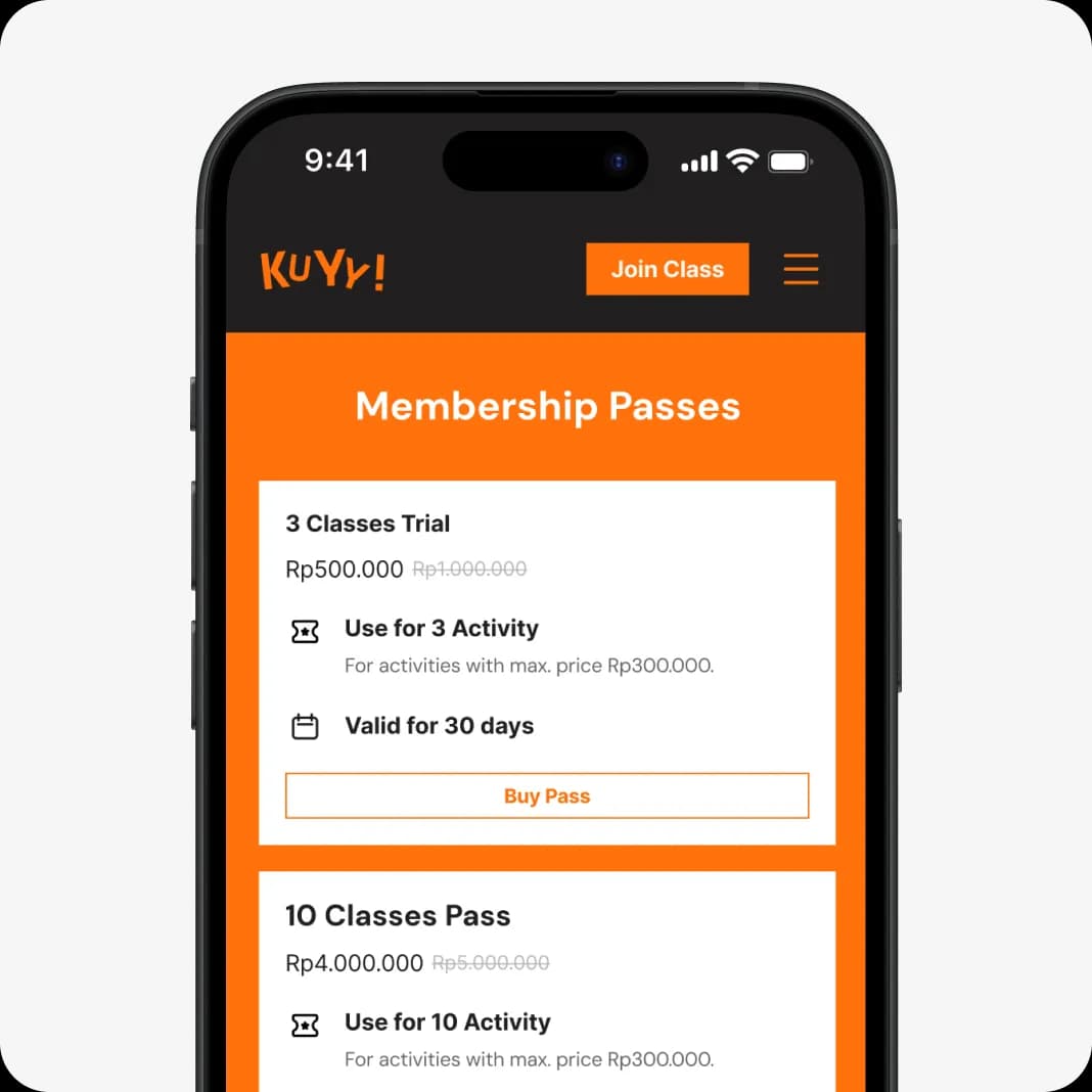 Membership pass
